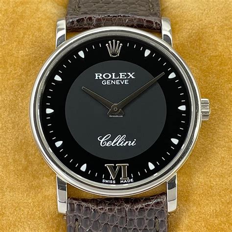 rolex cellini classic 18k white gold watch 5115|vintage rolex cellini watches.